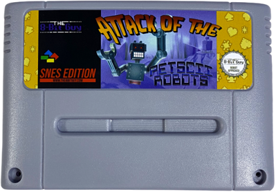 Attack of the PETSCII Robots - Cart - Front Image