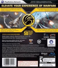 Tom Clancy's H.A.W.X - Box - Back