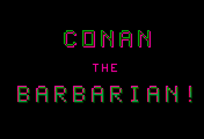 Conan the Barbarian - Screenshot - Game Title Image
