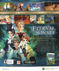 Eternal Sonata - Advertisement Flyer - Front