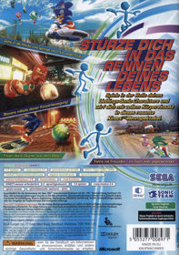 Sonic Free Riders - Box - Back