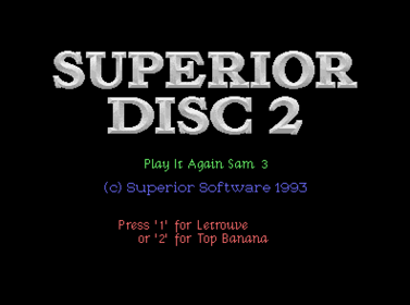 Play it Again Sam 3 - Screenshot - Game Title