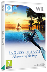 Endless Ocean: Blue World - Box - 3D