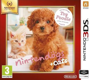 Nintendogs + Cats: Toy Poodle & New Friends - Box - Front