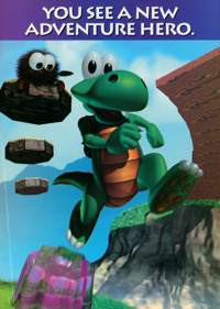 Croc: Legend of the Gobbos - Advertisement Flyer - Front