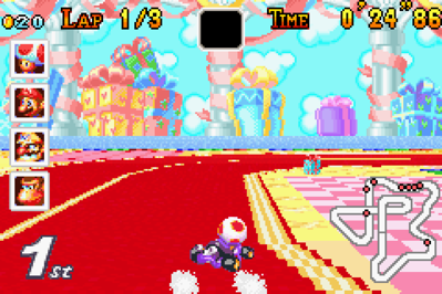 Mario Kart: Super Circuit - Screenshot - Gameplay