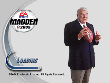 Madden NFL 2005 - Screenshot - Game Title