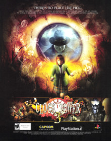 Clock Tower 3 - Advertisement Flyer - Front