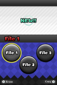 Newer Super Mario Bros. DS - Screenshot - Game Select