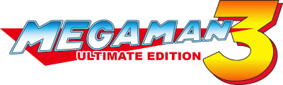 Mega Man 3: Ultimate Edition - Clear Logo