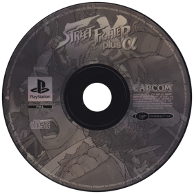 Street Fighter EX Plus Alpha - Disc