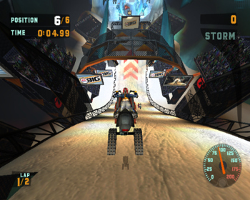 Sled Storm - Screenshot - Gameplay