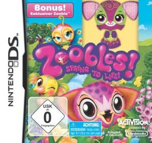 Zoobles! Spring to Life! - Box - Front