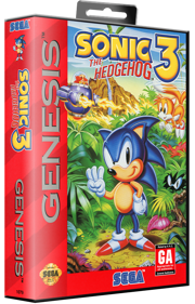 Sonic the Hedgehog 3 - Box - 3D