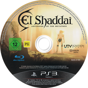 El Shaddai: Ascension of the Metatron - Disc