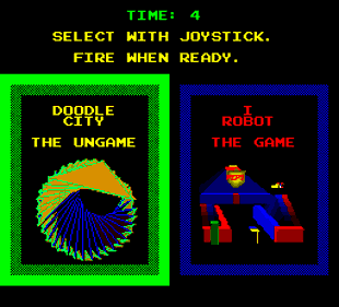 I, Robot - Screenshot - Game Select