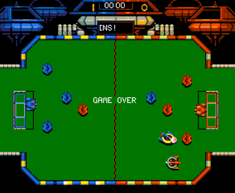 Speed Ball: Contest at Neonworld - Screenshot - Game Over
