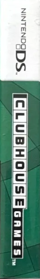 Clubhouse Games - Box - Spine