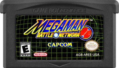 Mega Man Battle Network - Cart - Front Image
