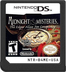 Midnight Mysteries: The Edgar Allan Poe Conspiracy - Cart - Front Image