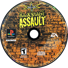 WCW Backstage Assault - Disc Image