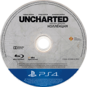Uncharted: The Nathan Drake Collection - Disc