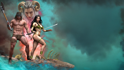 Age of Barbarian: Extended Cut - Fanart - Background
