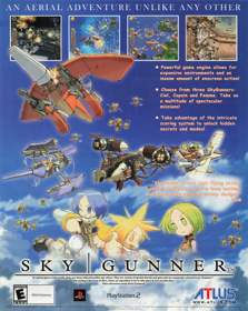 SkyGunner - Advertisement Flyer - Front