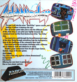 SideWinder II - Box - Back