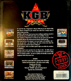 KGB - Box - Back