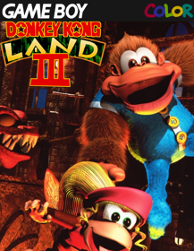 Donkey Kong GB: Dinky Kong & Dixie Kong - Fanart - Box - Front