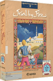 Quest for Glory II: Trial by Fire - Box - 3D Image