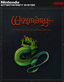 Wizardry: Proving Grounds of the Mad Overlord - Fanart - Box - Front