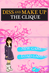 The Clique: Diss and Make Up - Screenshot - Game Title