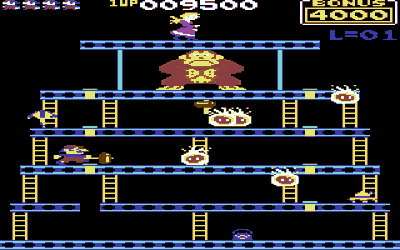 Donkey Kong (Atarisoft) - Screenshot - Gameplay