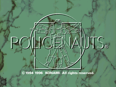 Policenauts - Screenshot - Game Title Image