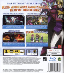 BlazBlue: Continuum Shift Extend - Box - Back