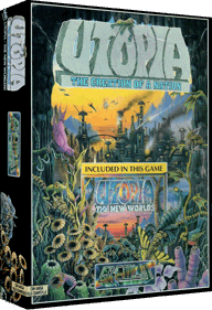 Utopia: The Creation of a Nation & Utopia: The New Worlds - Box - 3D