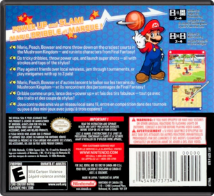 Mario Hoops 3 on 3 - Box - Back - Reconstructed