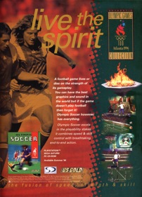 Olympic Soccer - Advertisement Flyer - Front Image