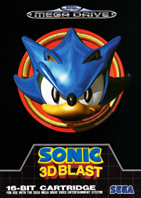 Sonic 3D Blast - Fanart - Box - Front
