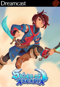 Skies of Arcadia - Fanart - Box - Front