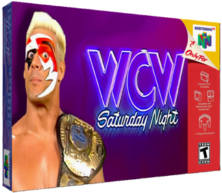 WCW Saturday Night - Box - 3D