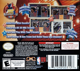 Top Trumps: NBA All Stars - Box - Back Image