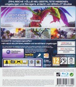 Earth Defense Force 2025 - Box - Back