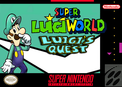 Super Luigi World: Luigi's Quest! - Fanart - Box - Front