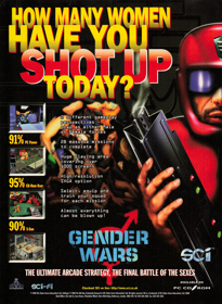 Gender Wars - Advertisement Flyer - Front
