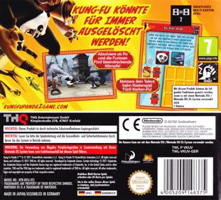 Kung Fu Panda 2 - Box - Back
