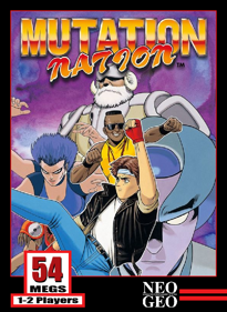 Mutation Nation - Fanart - Box - Front