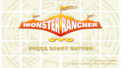 Monster Rancher EVO - Screenshot - Game Title